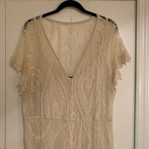 Lace 2fer Dress